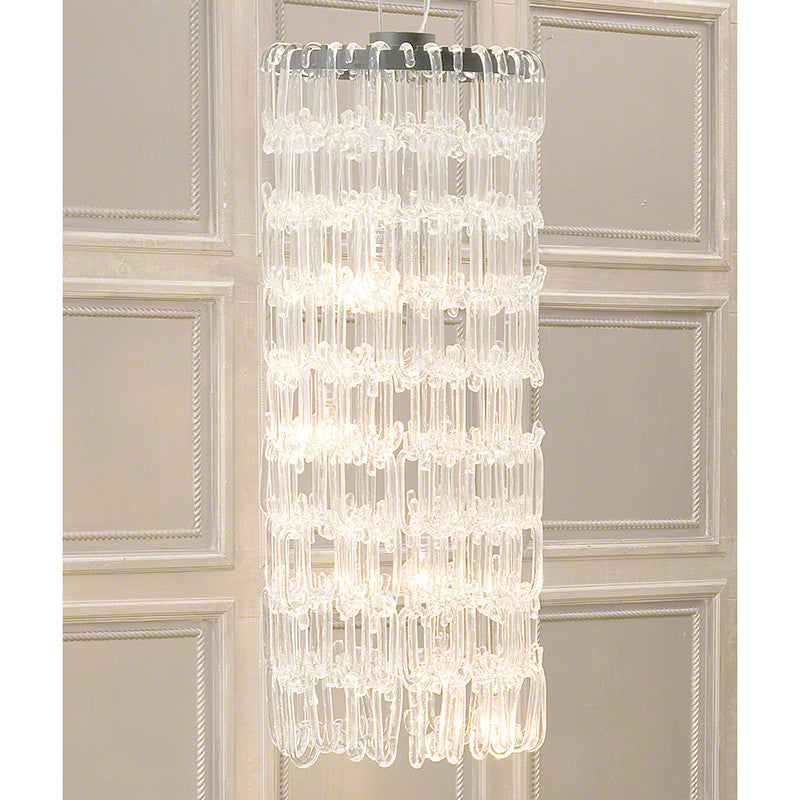 Crystal Cube Round Chandelier - Visual Comfort & Co.