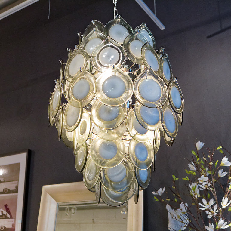 Crystal Cube Round Chandelier - Visual Comfort & Co.