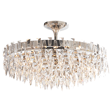 Chandelier E.F Chapman Crystal Cube ~ Products \ Lighting